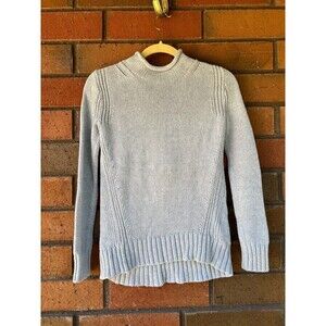 J. Crew Always 1988‎ Gray Chunky Knit Rollneck Pullover Sweater Size XXS